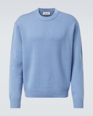 FRAME Pullover Aus Kaschmir - Blau