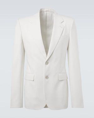 Givenchy Wool And Mohair Suit Jacket - White