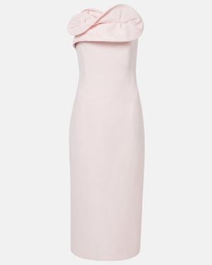 Magda Butrym Silk Bustier Dress - Pink