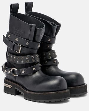 Balenciaga Verom City Boots - Black