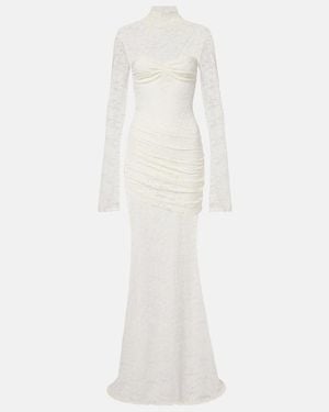Bananhot Francisca Lace Maxi Dress - White
