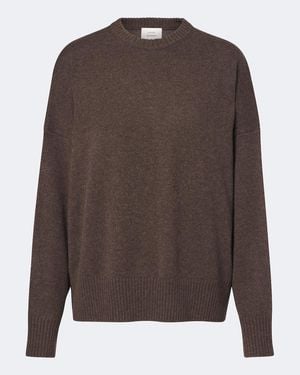 Loulou de Saison Anton Cashmere Sweater - Brown