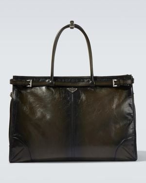 Prada Tote Bag Bonnie Aus Leder - Schwarz
