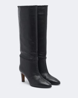 Zimmermann Botas Altas Alchemy De Piel - Negro