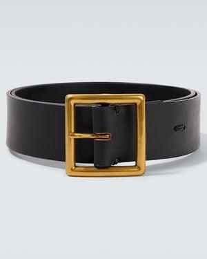 Visvim Leather Belt - Black
