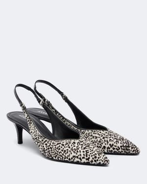 Isabel Marant Slingback-Pumps Polyn Aus Leder - Mettallic