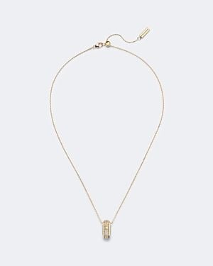 Messika Moderniste 18Kt Pendant Necklace With Diamonds - White