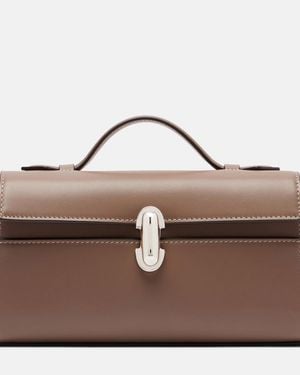 SAVETTE Bolso Symmetry De Piel - Marrón