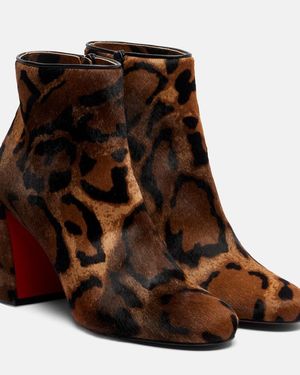 Christian Louboutin Heeled Boots - Brown
