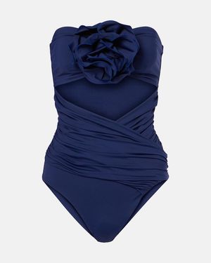 Magda Butrym Badeanzug Re25 - Blau