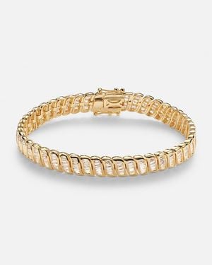 Anita Ko Pulsera De Oro De 18 Ct Con Diamantes - Metálico