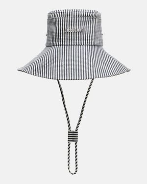 Jacquemus Hut De-Nimes Aus Denim - Grau