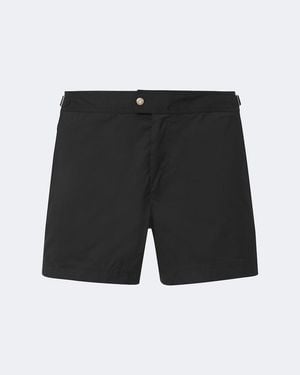 Tom Ford Banador De Popelin Tecnico - Negro