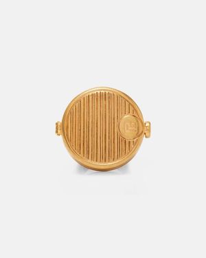 Balmain Ring Powder Compact - Mettallic