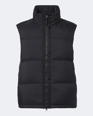 Stone Island Chaleco De Plumas Matt - Negro