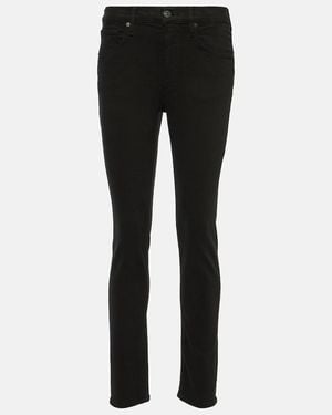 Citizens of Humanity Sloane High-Rise Skinny Jeans - Black