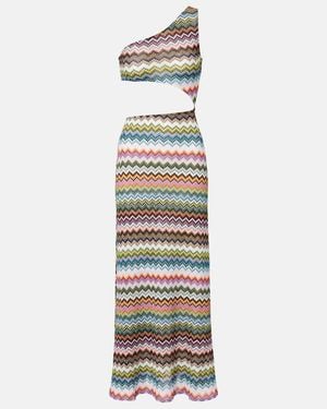 Missoni Zigzag Lame Beach Cover-Up - White