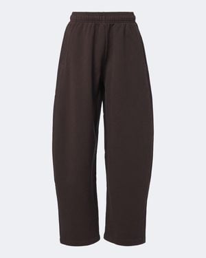 Jacquemus Corso Cotton Fleece Joggers - Brown