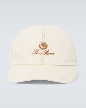 Loro Piana My Cotton Pique Baseball Cap - Natural