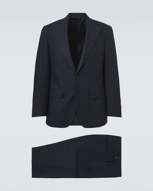 Thom Sweeney Wool Suit - Blue