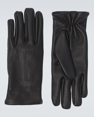 Lardini Handschuhe Aus Leder - Schwarz