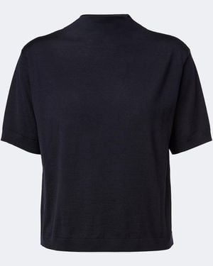 Jil Sander Pullover Aus Wolle - Blau