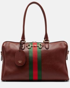 Gucci Borsa Bowling Borsetto Large - Rosso