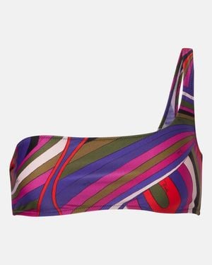 PUCCI Iride Bikini Top - Purple