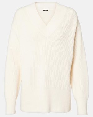 JOSEPH Jersey De Lino Y Algodon - Blanco