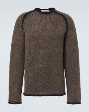 Our Legacy Pullover Rider Aus Wolle Und Mohair - Braun
