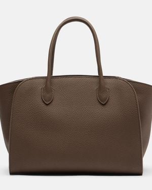 The Row Tote Bag Marlo 12 Aus Leder - Braun