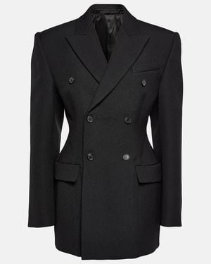 Wardrobe NYC Wool Blazer - Black