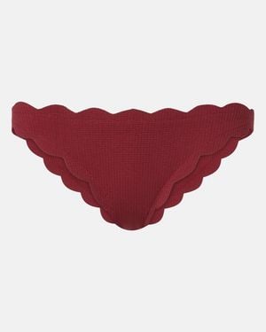 Marysia Swim Braga De Bikini Antibes Festoneada - Rojo