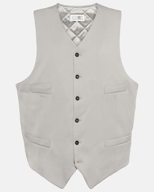 MM6 by Maison Margiela Jackets And Vests - Grey