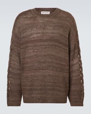 Our Legacy Pullover Popover Aus Seide - Braun