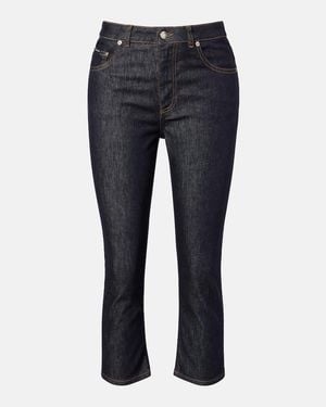 Dolce & Gabbana Denim Capri Trousers - Blue