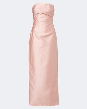 Marmar Halim Strapless Gown - Pink