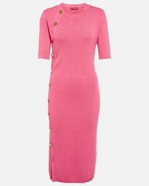 Altuzarra Vestido midi Minamoto - Rosa