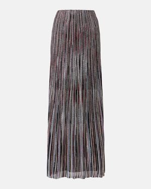 Missoni Striped Lame Maxi Skirt - Multicolor