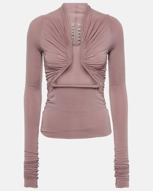 Rick Owens Cutout Top - Pink