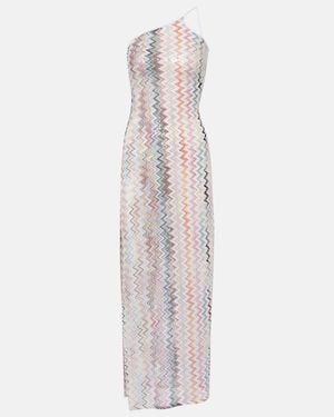 Missoni Zigzag Beach Dress - White