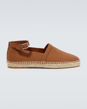 Bode Canvas Espadrilles - Brown