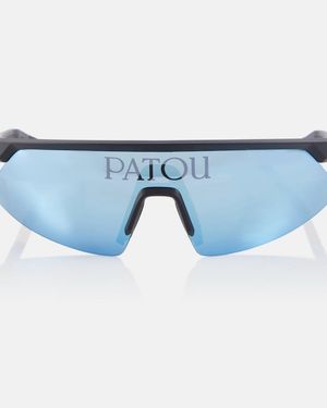 Patou X Bolle Shield Sunglasses - Blue