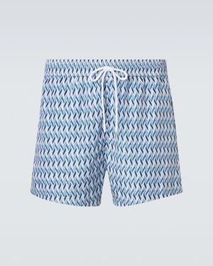 Missoni Zigzag Swim Trunks - Blue