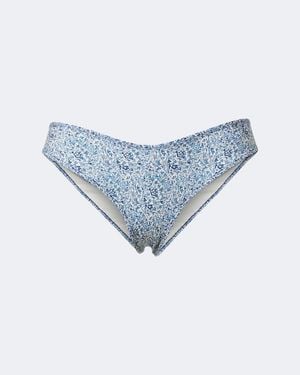 Montce Lulu Floral Bikini Bottoms - Blue