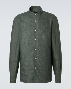Rubinacci Linen Shirt - Green