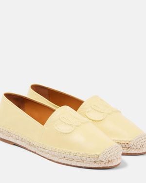 Chloé Espadrilles Isla Aus Leder - Natur