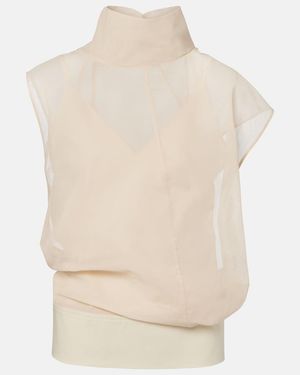 Sportmax Spsgrado Cotton Top - Natural