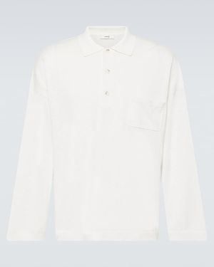Commas Oversize-Polopullover - Weiß