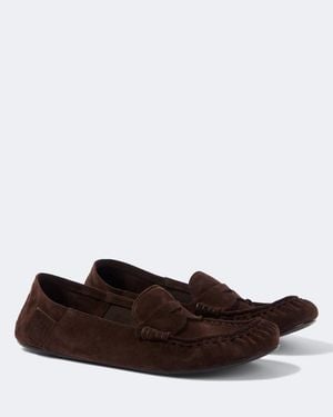 Acne Studios Loafers Bojan Aus Veloursleder - Braun